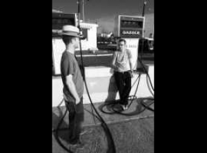 Swayzak at the Gas Station